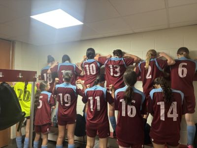 Stratford Girls Football team play their opening match versus Alexandra College