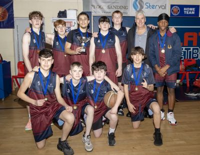 U16 Boys Basketball team win an exhilarating Cup Final!