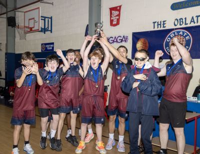 U16 Boys Basketball team win Cup Final! 6th December 2023