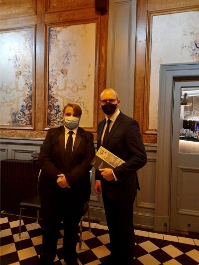 6th Year student reads at National Holocaust Memorial Day Commemoration in the Mansion House