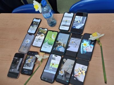 1st Years learn the Greek myth Narcissus with a digital twist