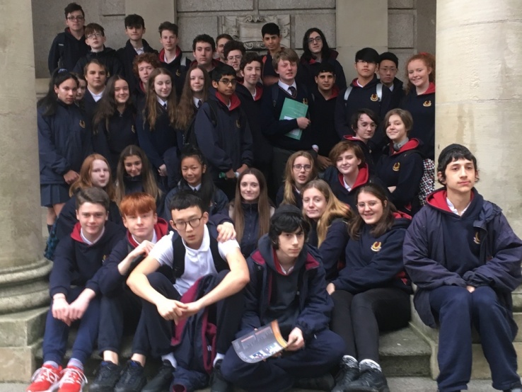 Stratford students visit Kildare Street Museum, 15 Jan 2019 Photo: Ms Kenny
Stratford students visit Kildare Street Museum, 15 Jan 2019 Photo: Ms Kenny