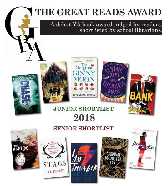 Great Reads Award https://greatreadsaward.com/
Great Reads Award https://greatreadsaward.com/
