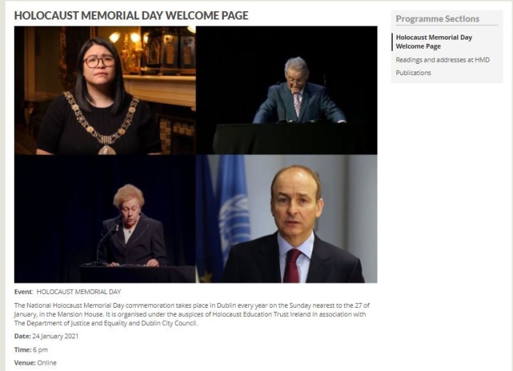 Hmd 2021 https://hetireland.org/programmes/holocaust-memorial-day-2021-commemoration/
Hmd 2021 https://hetireland.org/programmes/holocaust-memorial-day-2021-commemoration/