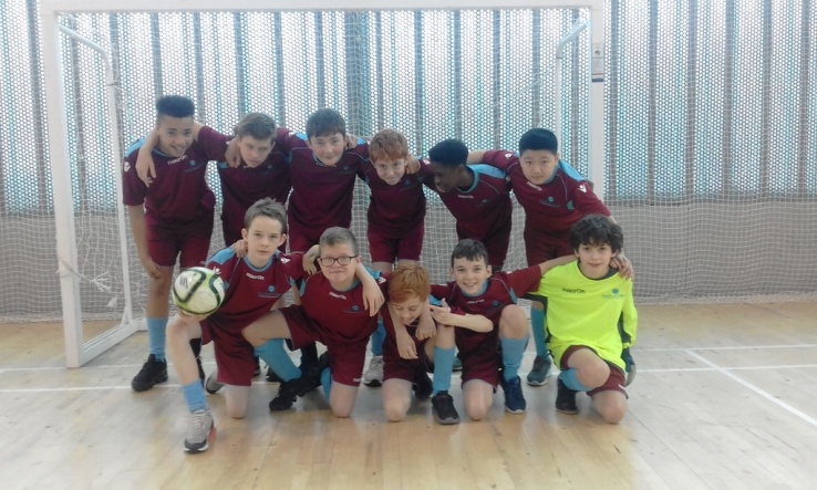 1st Year Futsal Team, October 2018 Photo: Mr. Priestley
