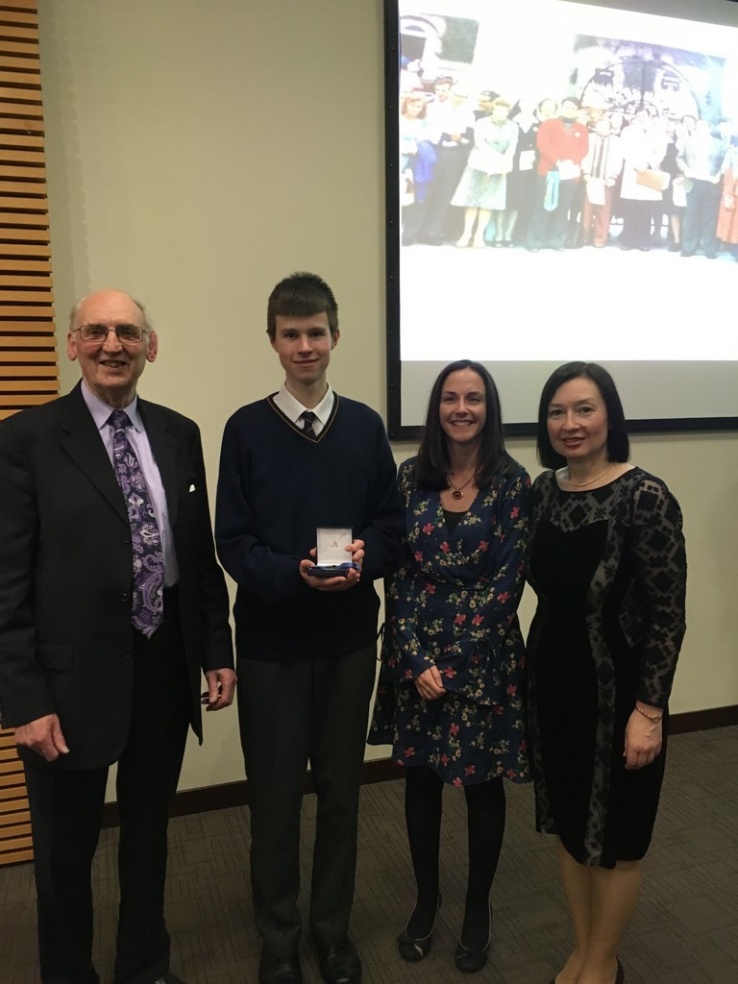 Junior Certificate Classical Studies Winner Stratford College Nov 2018 
