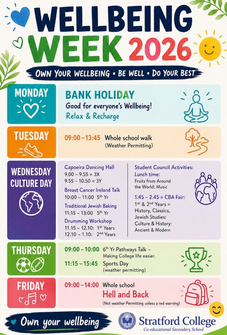 Stratford Wellbeing Week2026poster
Stratford Wellbeing Week2026poster
