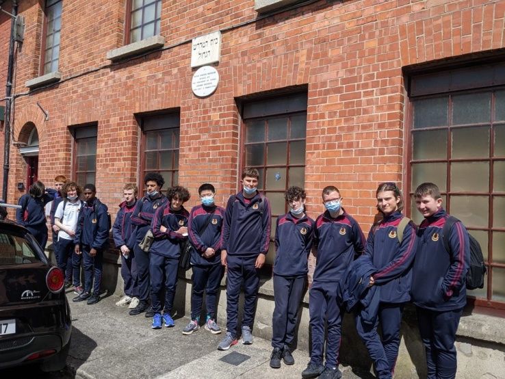 Ty Outside Jewish Museum 
